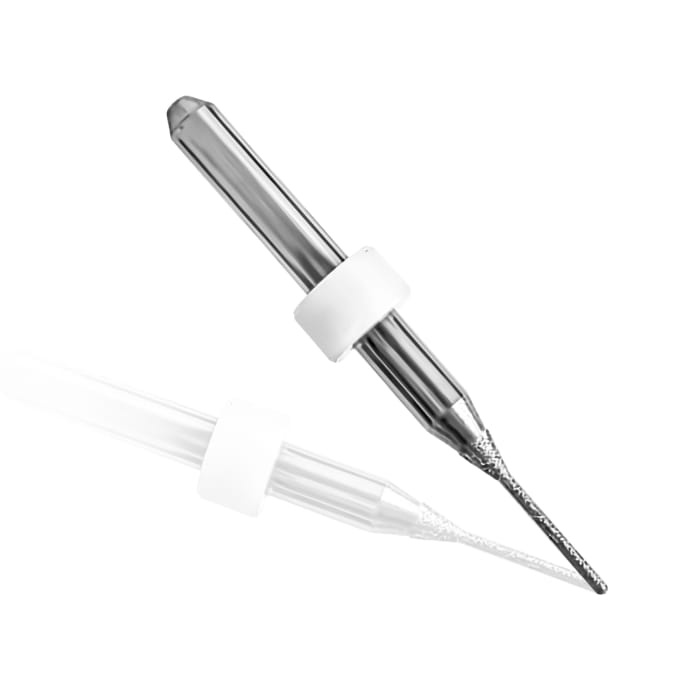 CMD-R10RC16D4TL45-GC Camdent Compatible Glass Ceramic Milling Bur 1.0 mm