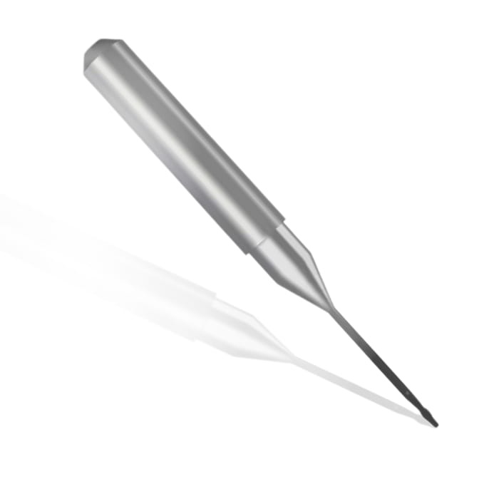 ARUM-R10RC16D6TL55-Zir ARUM Compatible Zirconia DC Coated Milling Bur 1.0 mm