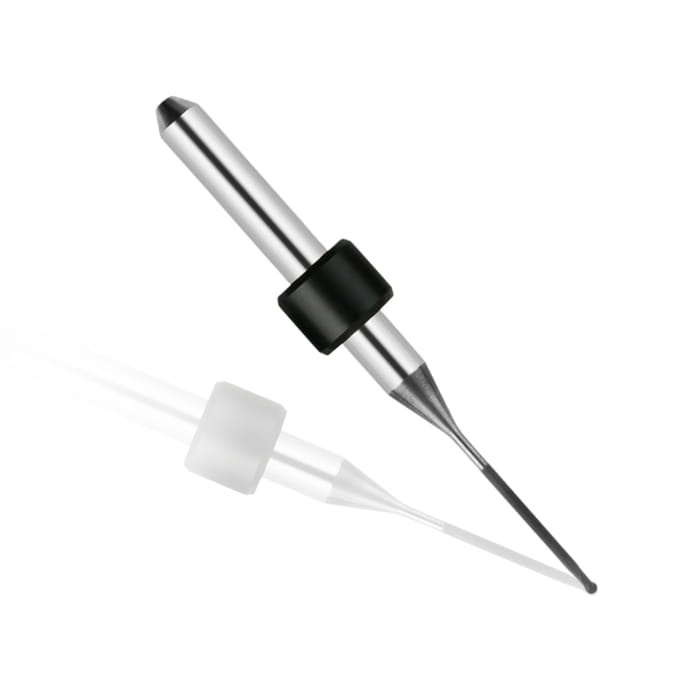 BSM Compatible Zirconia DC Coated Milling Bur 1.0 mm