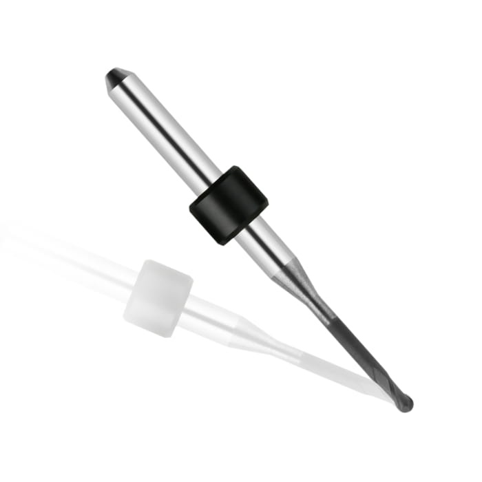 BSM Compatible Zirconia DC Coated Milling Bur 2.0 mm