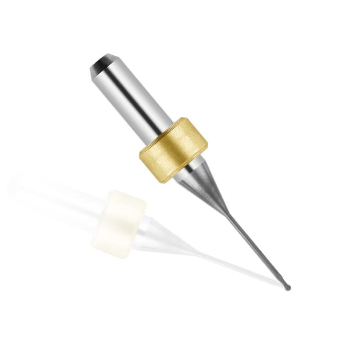 imes-icore Compatible Zirconia DC Coated Milling Bur 1.0 mm