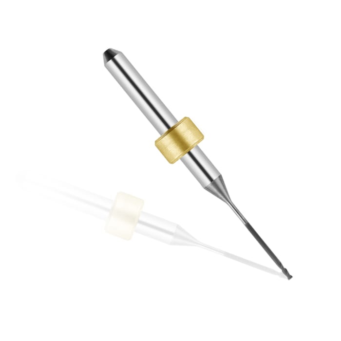Ideal Compatible Zirconia DC Coated Milling Bur 1.0 mm