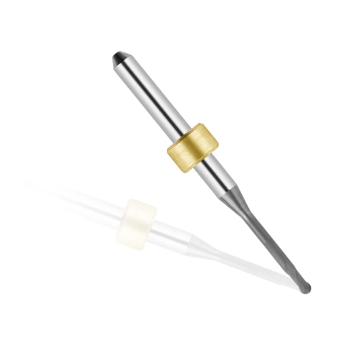 Ideal Compatible Zirconia DC Coated Milling Bur 2.0 mm