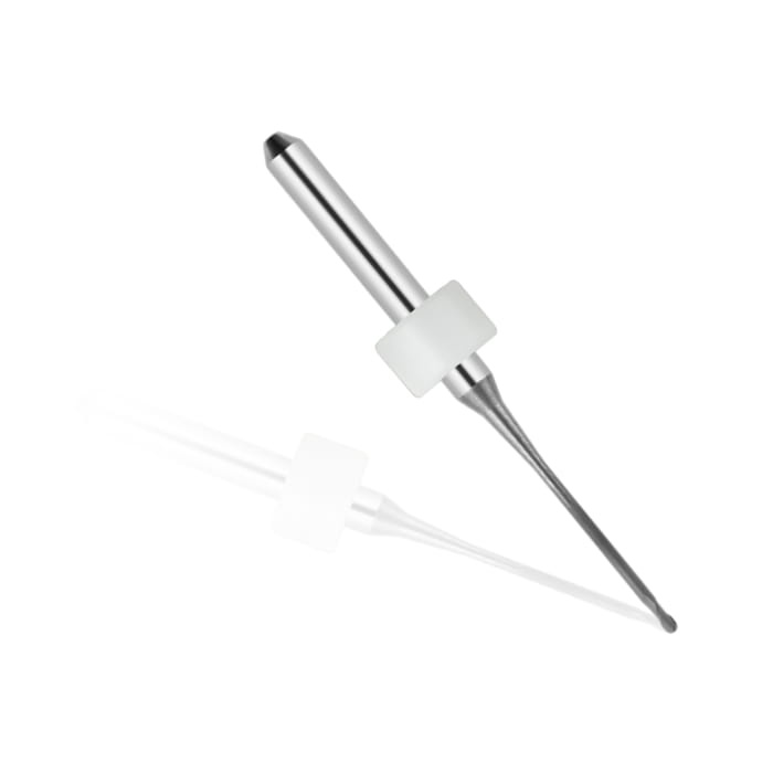JIC-R10RC18D3175TL45-Zir JINY Compatible Zirconia DC Coated Milling Bur 1.0 mm