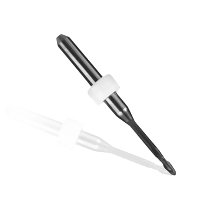 JINY Compatible Zirconia DC Coated Milling Bur 2.0 mm