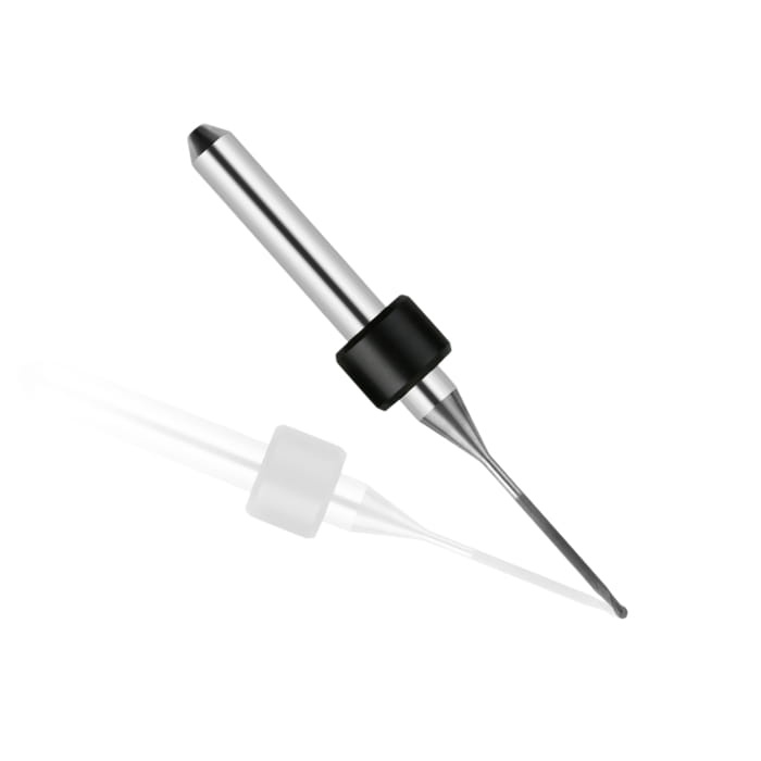 XTCERA Compatible Zirconia DC Coated Milling Bur 1.0 mm