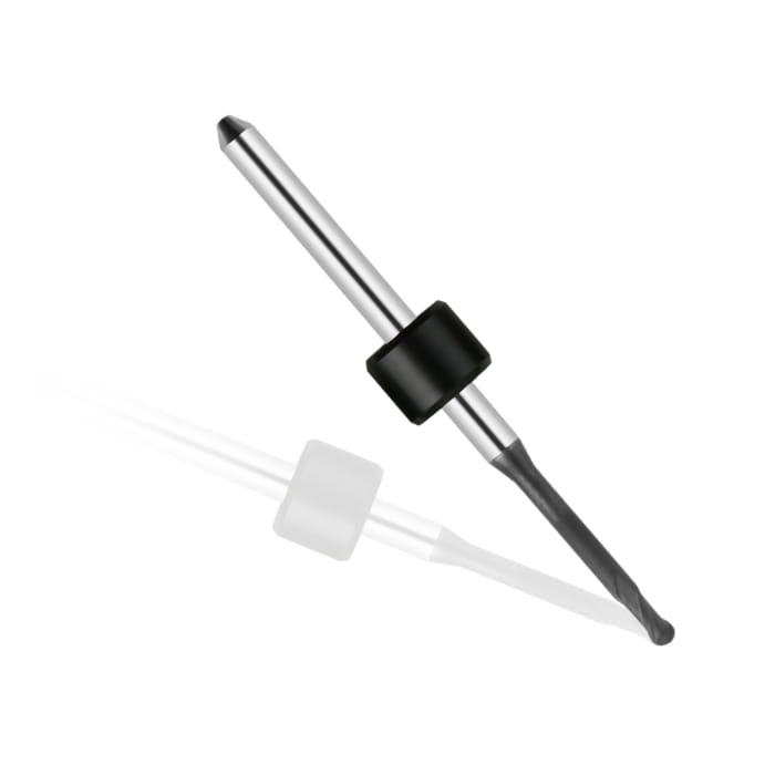 Xmill-R20LRC22D3TL50-Zir XTCERA Compatible Zirconia DC Coated Milling Bur 2.0 mm