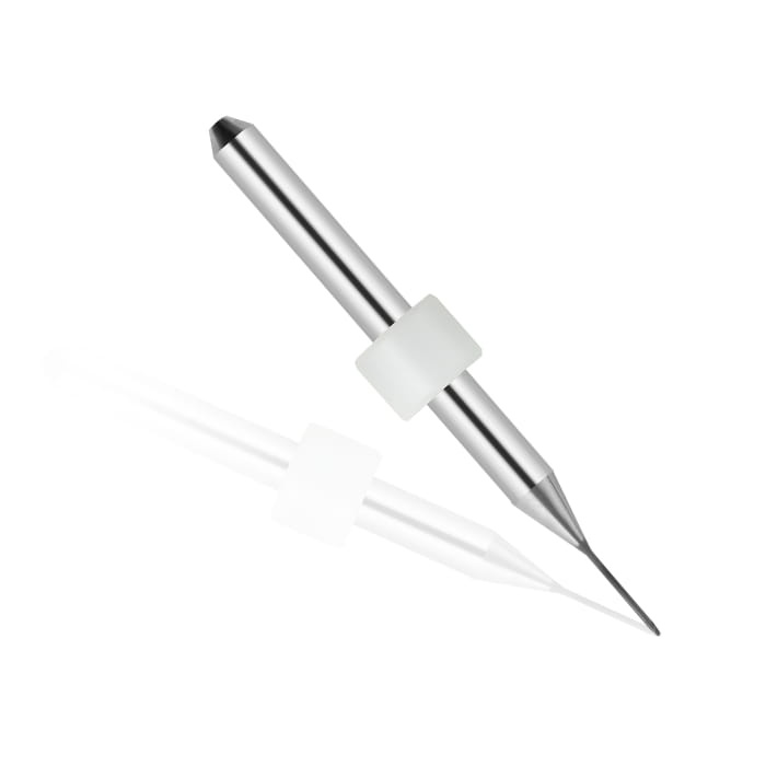 Yenadent Compatible Zirconia DC Coated Milling Bur 0.6 mm