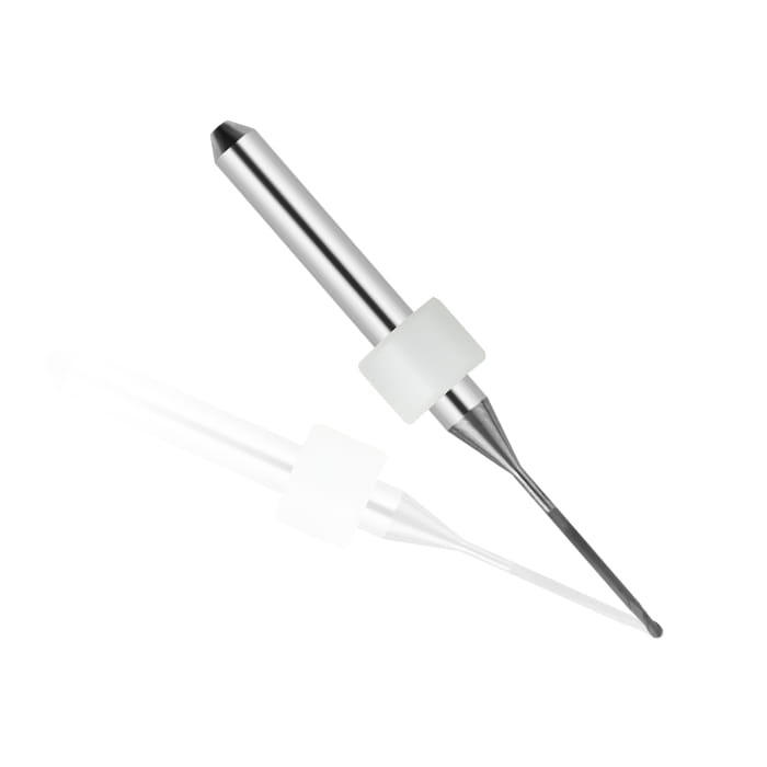 Yenadent Compatible Zirconia DC Coated Milling Bur 1.0 mm