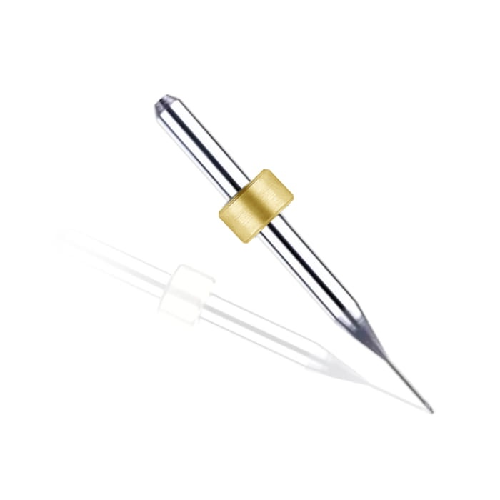 ZTN-R06RC8D4TL50-Zir Zotion Compatible Zirconia DC Coated Milling Bur 0.6 mm