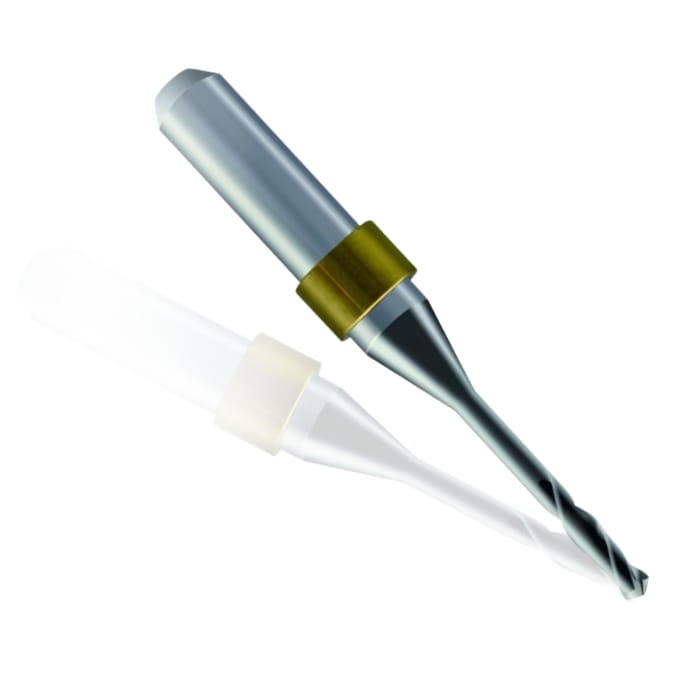 ZTN-R25RC18D6TL50-Drill-Metal Zotion Compatible Metal DLC Coated Milling Bur 2.5 mm