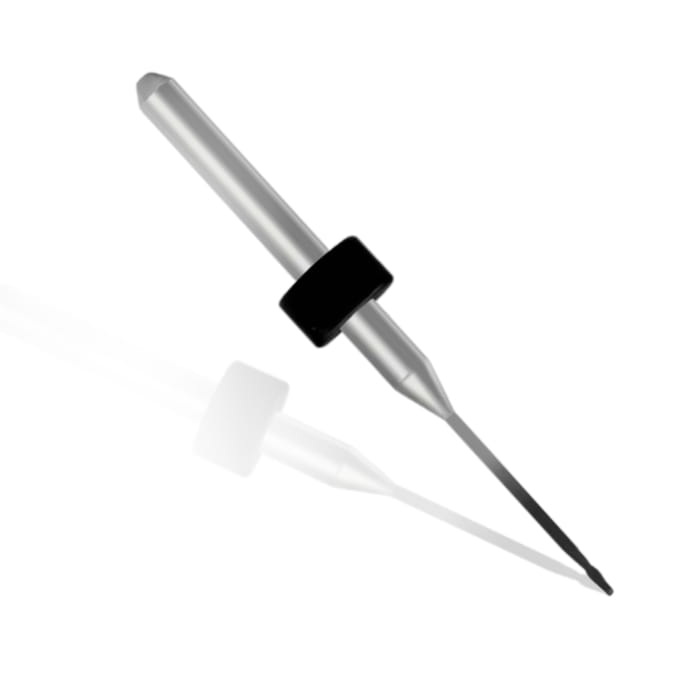 LNY-R10RC16D3TL50-Zir LNY Compatible Zirconia DC Coated Milling Bur 1.0 mm