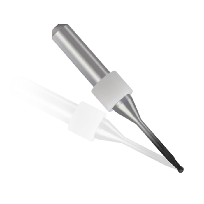 LNY-R20RC16D6TL50-Zir LNY Compatible Zirconia DC Coated Milling Bur 2.0 mm