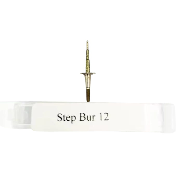 Sirona Compatible Glass Ceramic Step Bur 12 Milling Bur