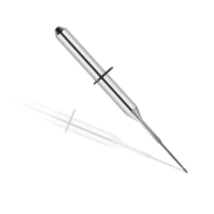 UPCERA Compatible Zirconia DC Coated Milling Bur 0.6 mm