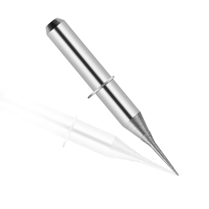 UPCERA Compatible Glass Ceramic Milling Bur 0.6 mm