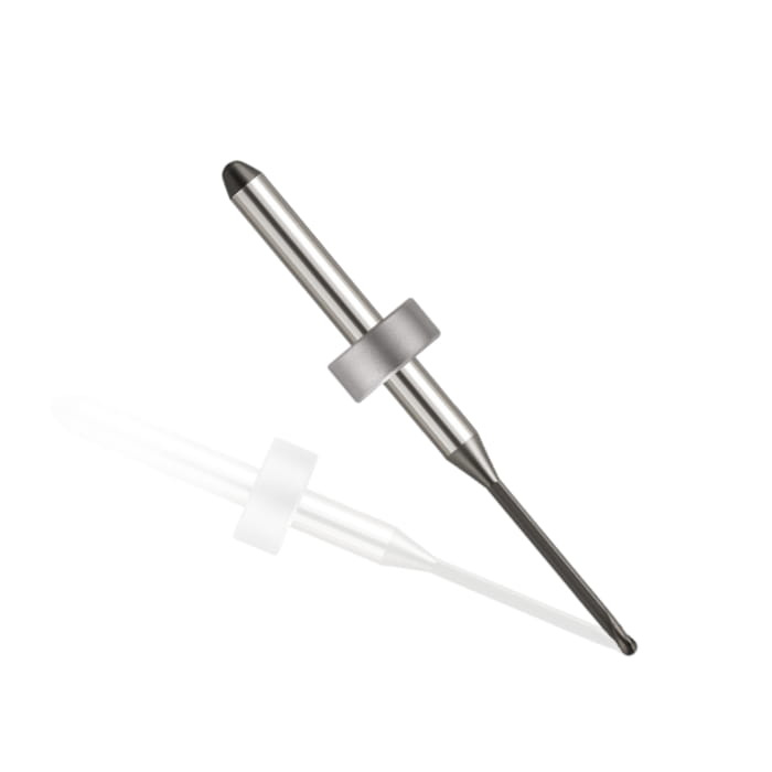 UPCERA Compatible Zirconia DC Coated Milling Bur 1.0 mm