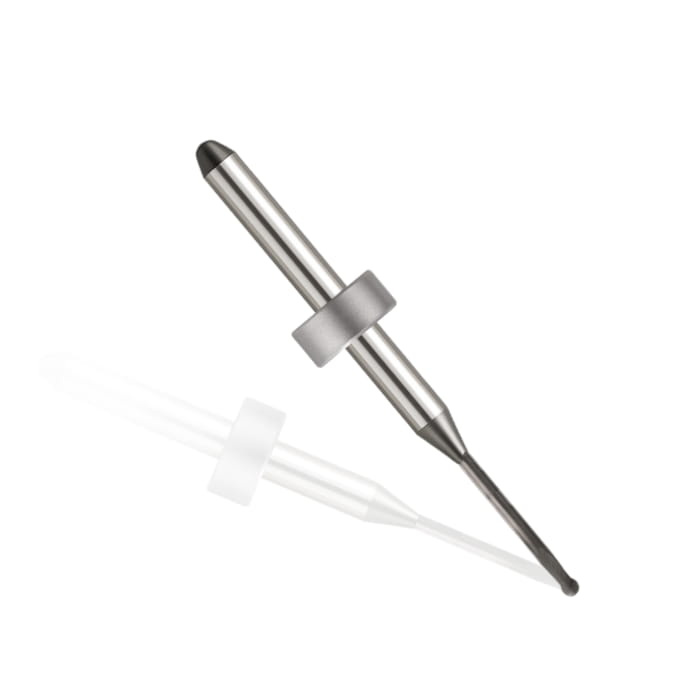UPCERA Compatible Zirconia DC Coated Milling Bur 1.5 mm