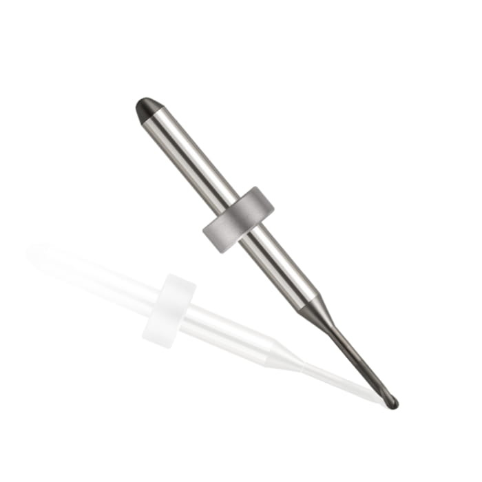 UCC-R20RC16D4TL45-Zir UPCERA Compatible Zirconia DC Coated Milling Bur 2.0 mm