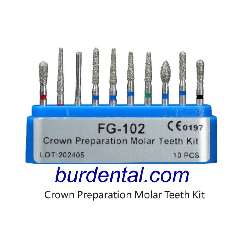 Crown and Bridge Preparation Kit - Posterior Teeth