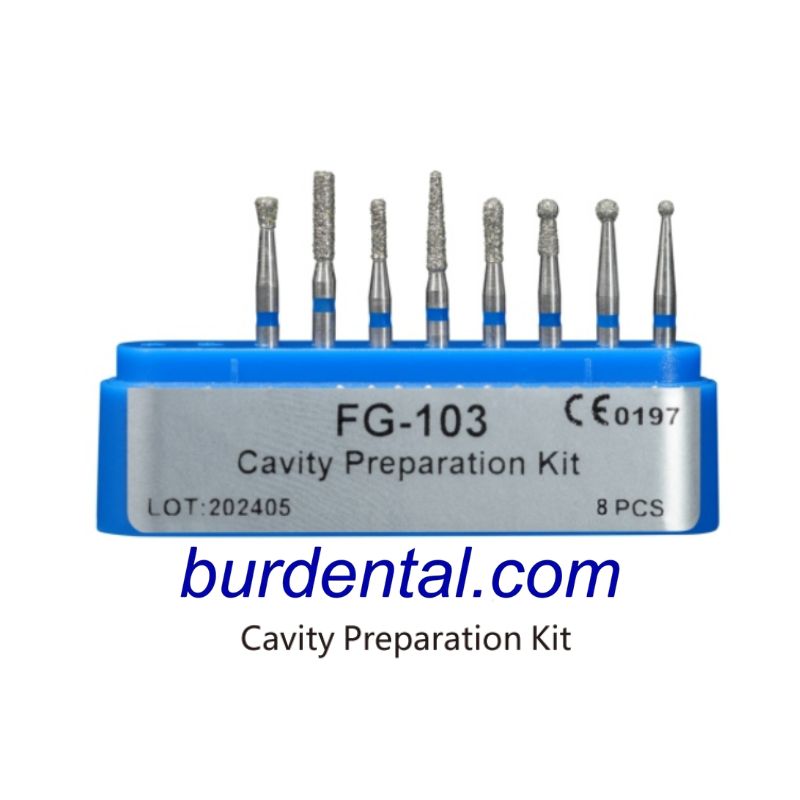 Cavity Preparation Diamond Bur Kit