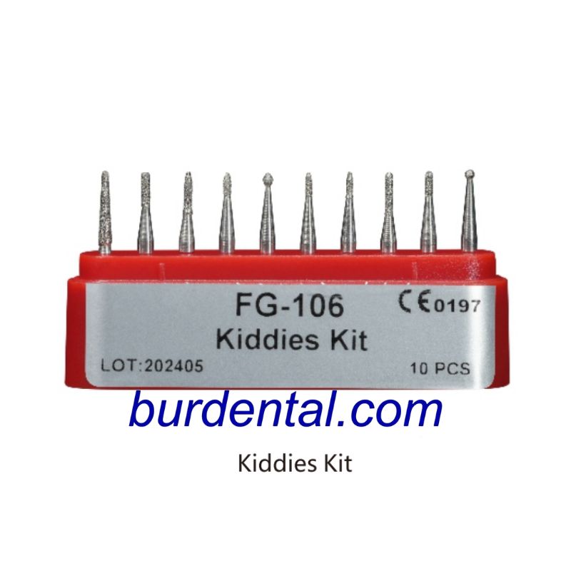 Kiddies Pediatric Diamond Bur Kit