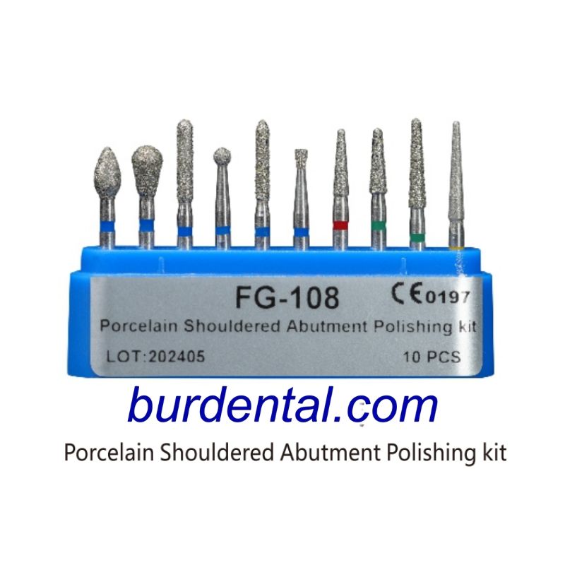 FG108 Porcelain Shouldered Abutment Polishing Kit