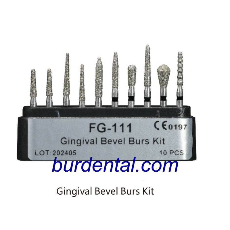 Gingival Bevel Diamond Bur Kit