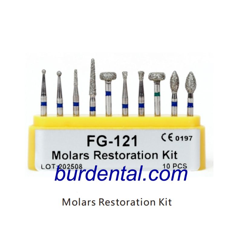 Molar Restoration Diamond Bur Kit