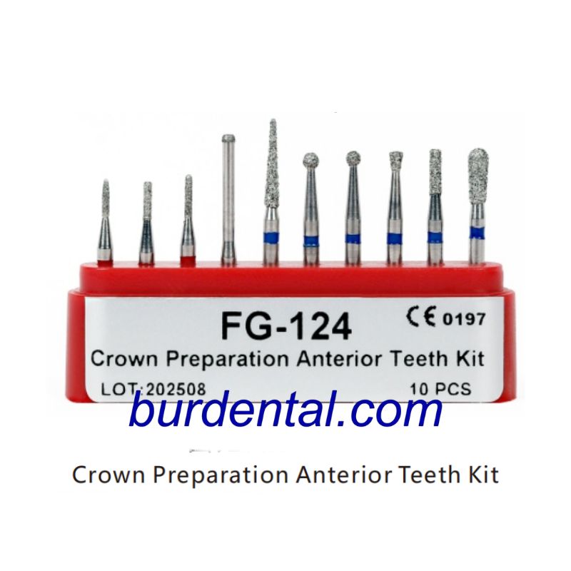Crown Preparation Kit - Anterior Teeth