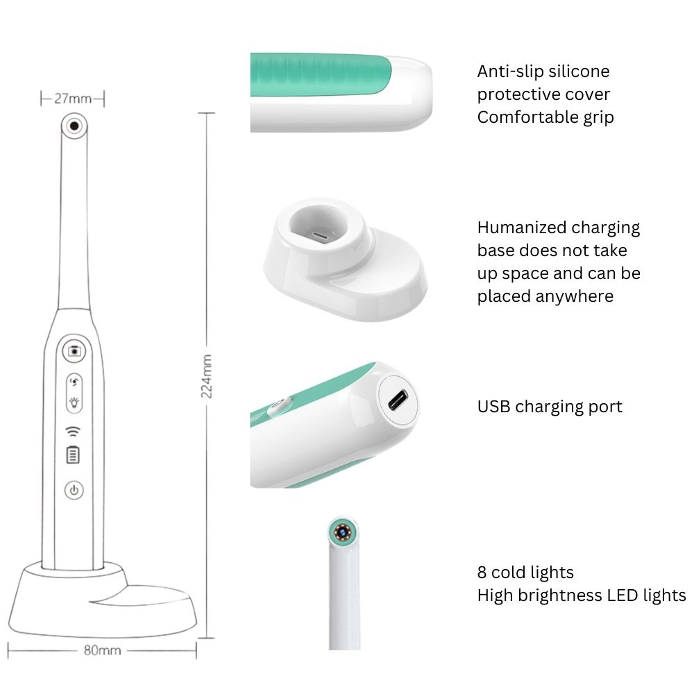 See Clearly into Oral Health - 17-Inch Multimedia Dental Intraoral Camera