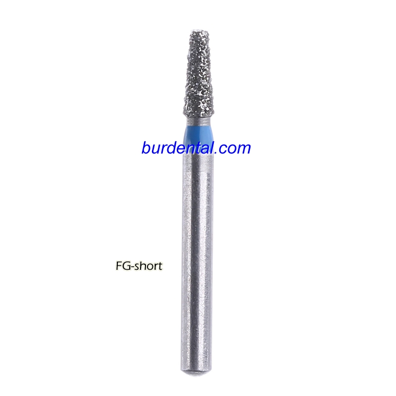 170-S021M Flat End Taper Diamond Bur FG Medium grit