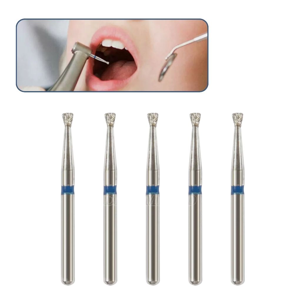 010-010S Inverted Cone Diamond Bur FG Super-coarse grit