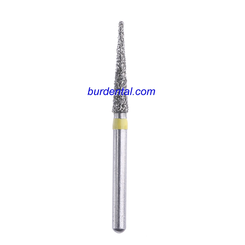 166-014EF Pointed Cone Diamond Bur FG Extra-fine grit