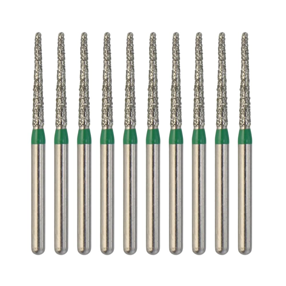 173-018C Flat Cone/taper Diamond Bur FG Coarse grit
