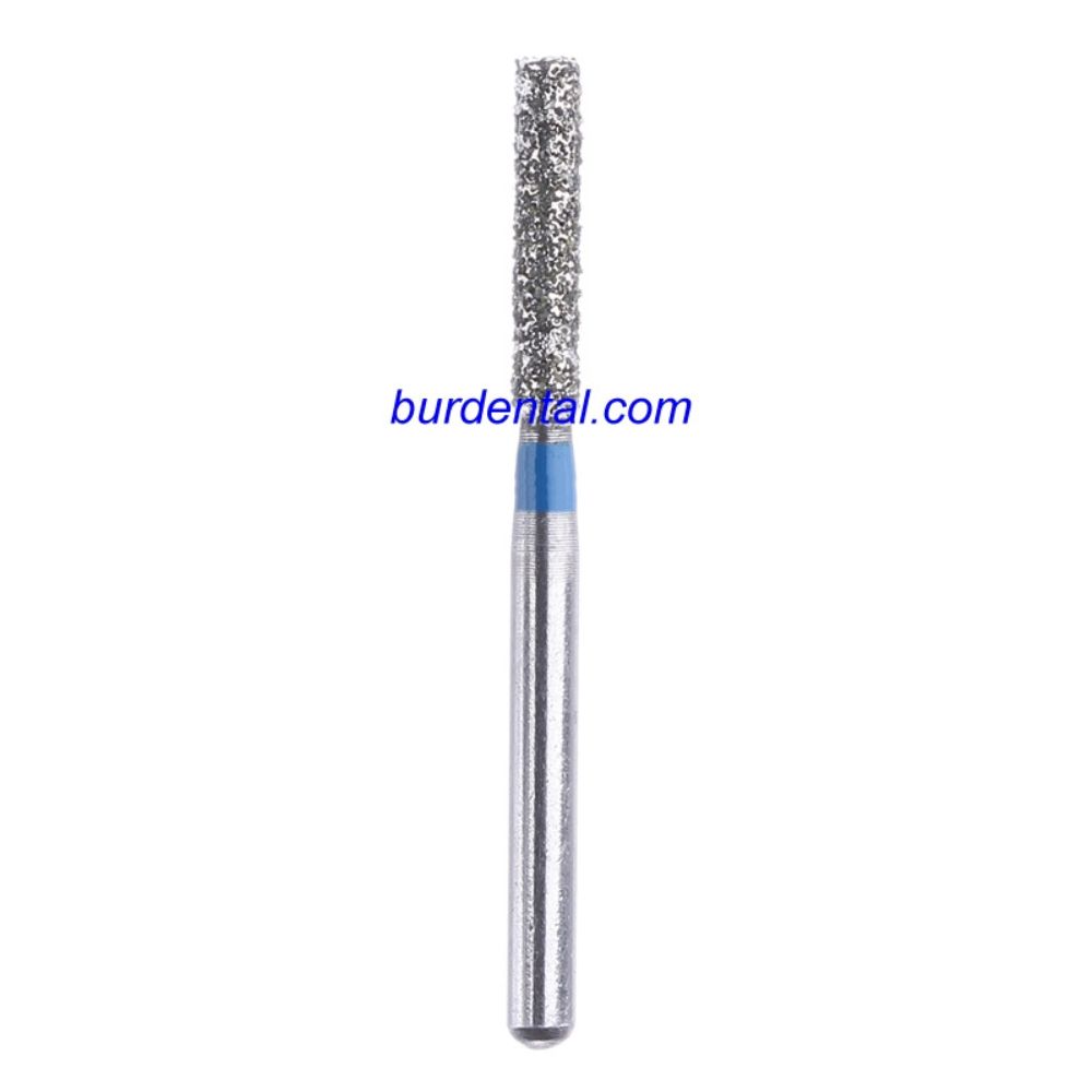 110-012M Flat End Cylinder Diamond Bur FG Medium grit