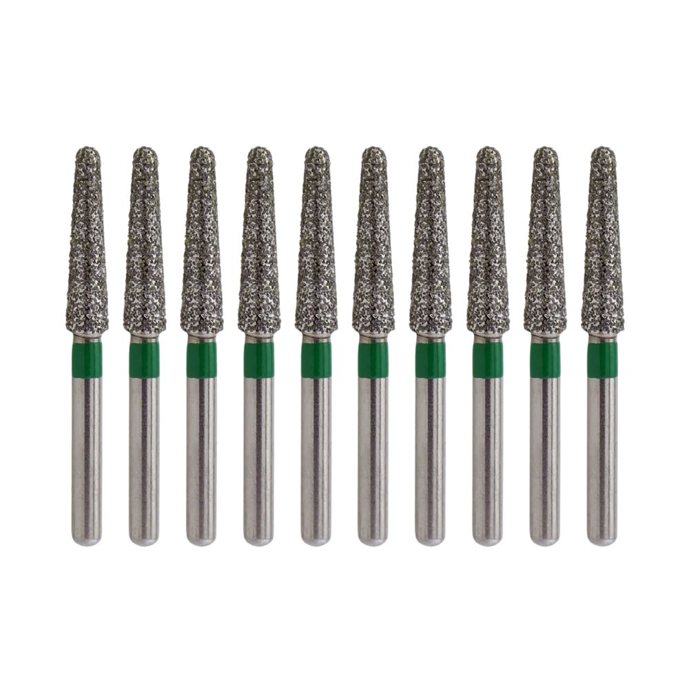 197-018C Round End Cone/taper Diamond Bur FG Coarse grit