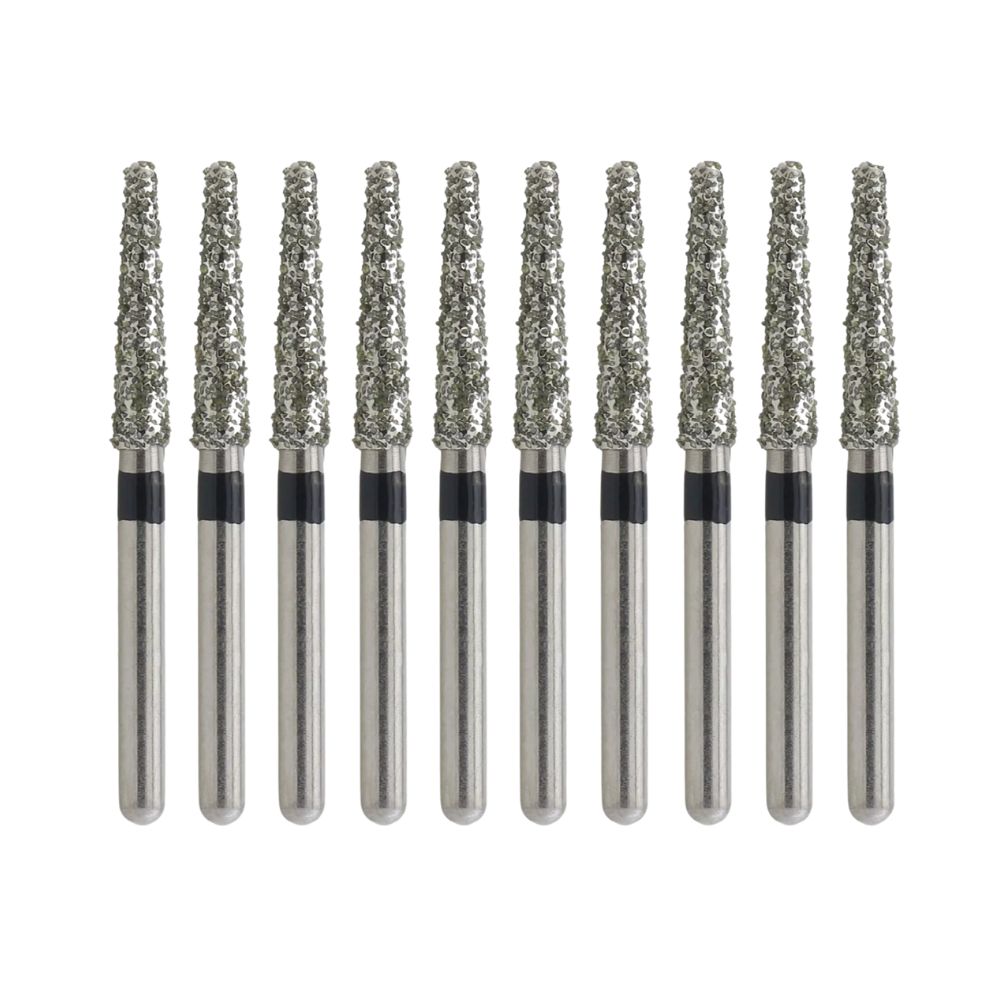 198-016S Round End Cone/taper Diamond Bur FG Super-coarse grit
