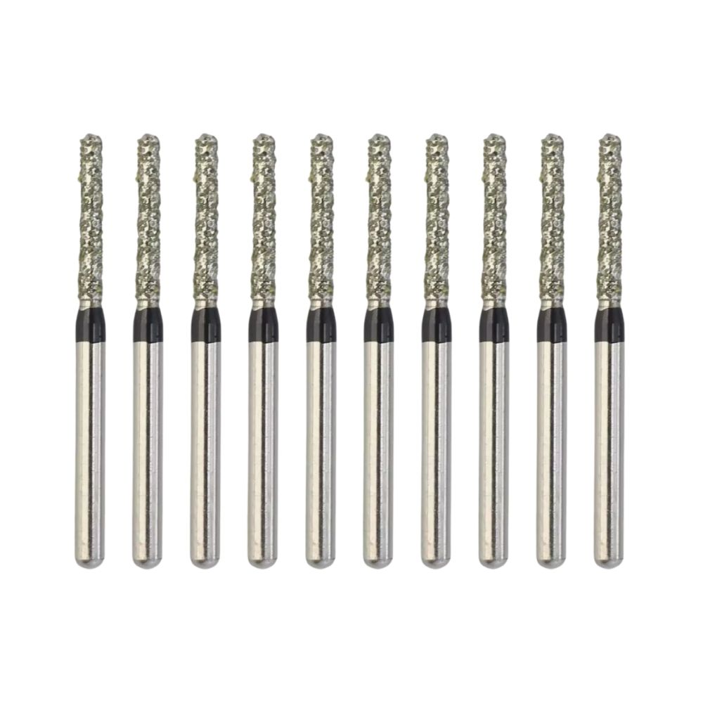 141-016S Round End Cylinder Diamond Bur FG Super-coarse grit
