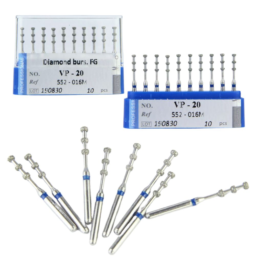552-016M Depth Marking Diamond Bur FG Medium grit