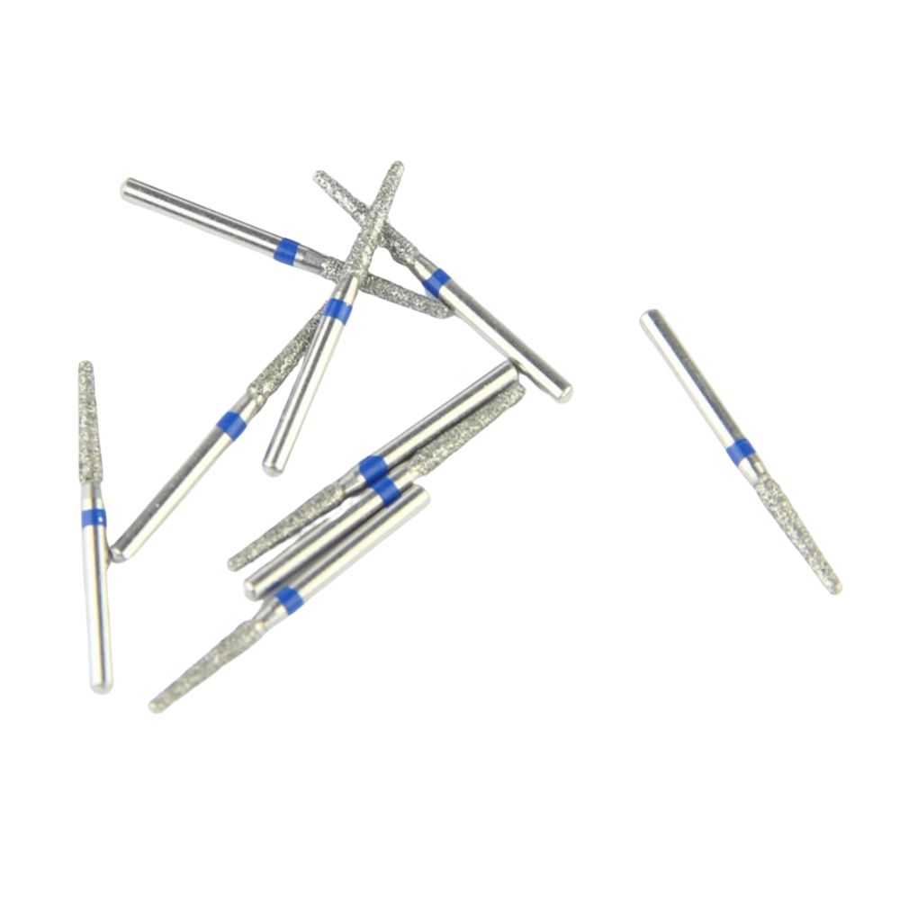 553-019M Taper Round Edge Diamond Bur FG Medium grit