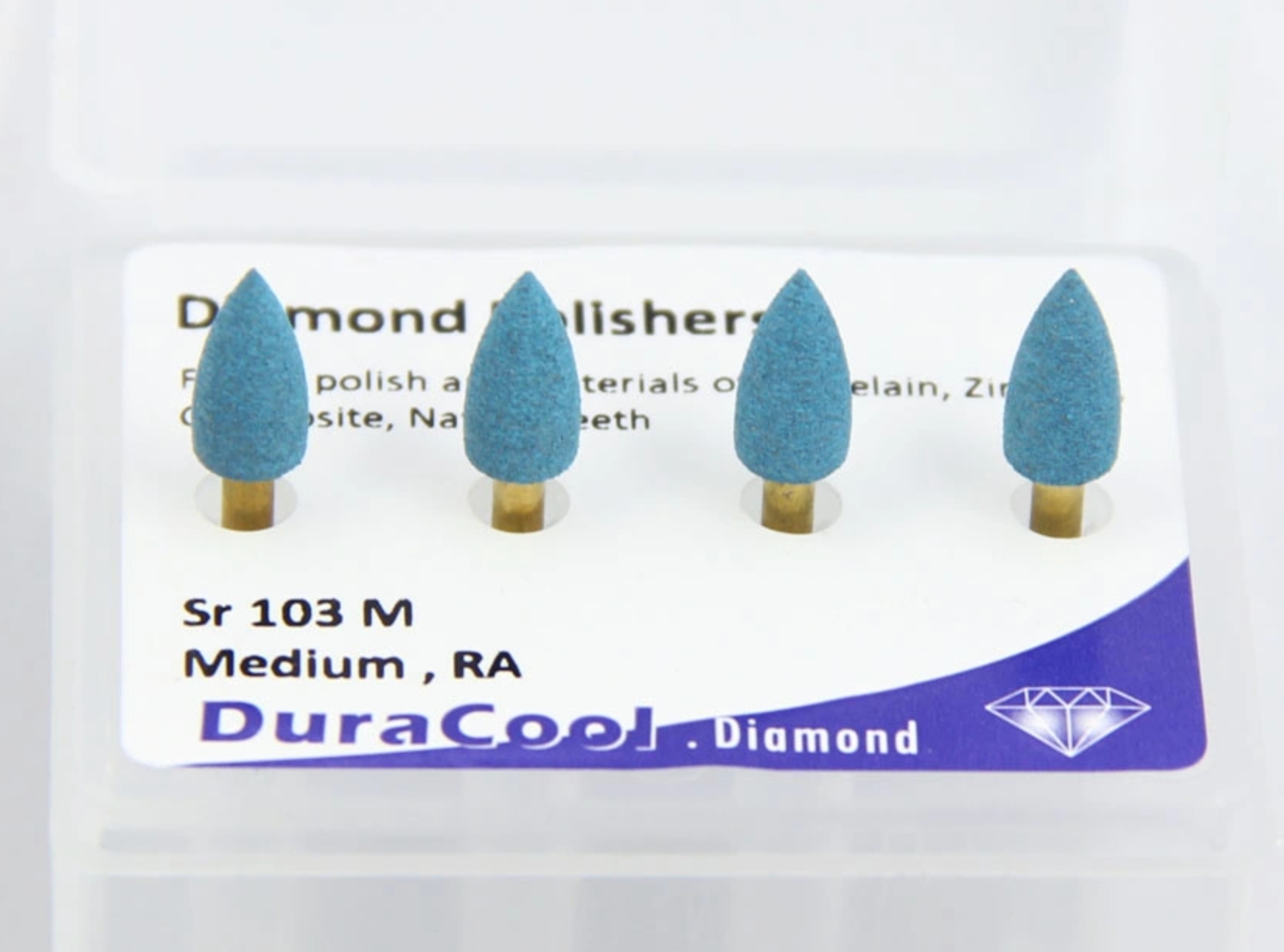 Detalles del producto: pulidores de goma de diamante de llama RA