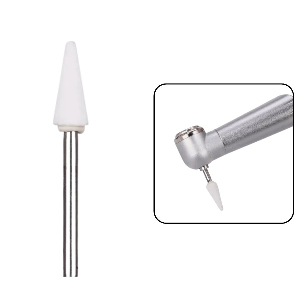 CN1-RW Pointed Cone Arkansas White Stone RA