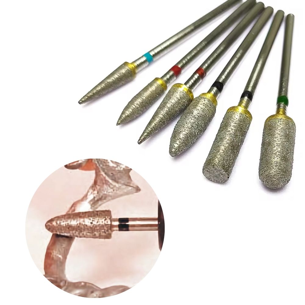 A050F Cylinder Sintered Diamond Bur HP Fine grit
