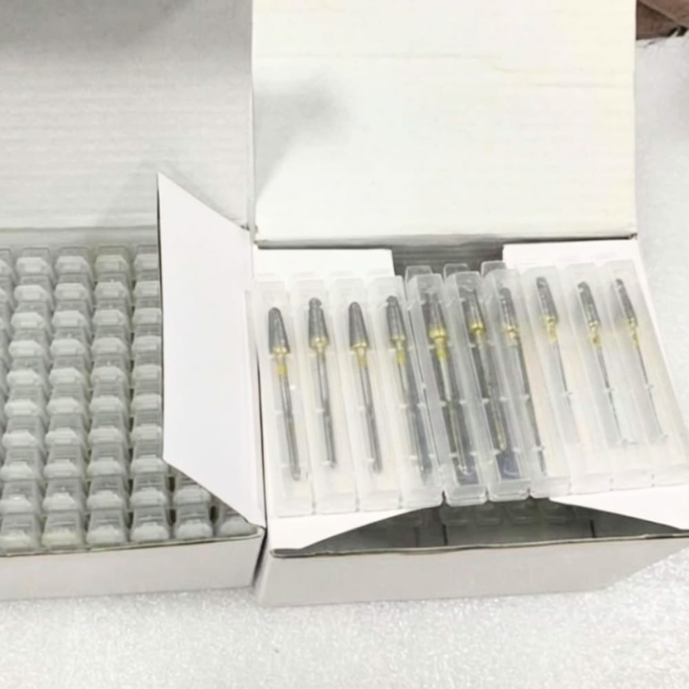 A050F Cylinder Sintered Diamond Bur HP Fine grit