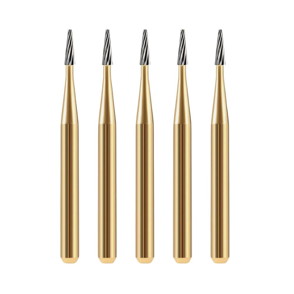 F7114 Taper T Trimming and Finishing Carbide Bur Economical FG