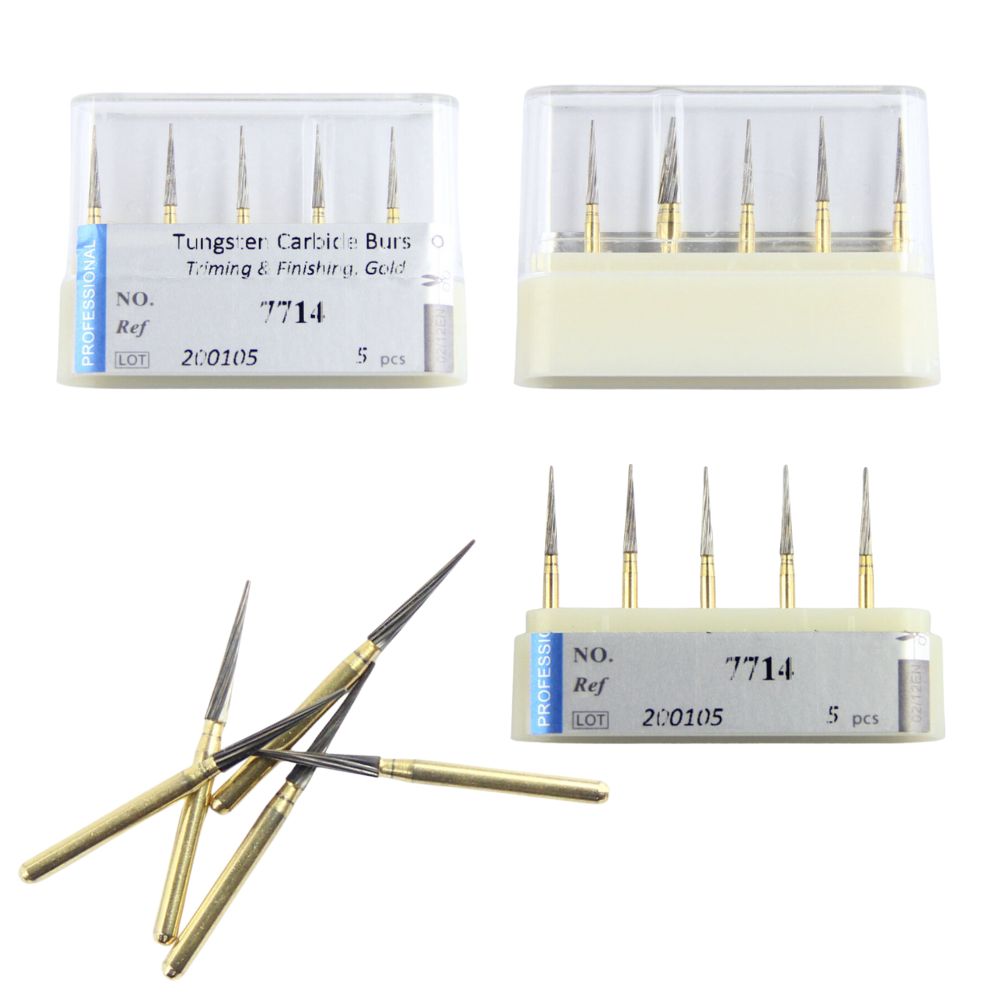 F7714 Taper T Trimming and Finishing Carbide Bur Economical FG