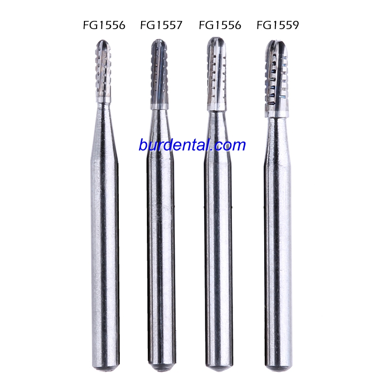 F1557 Round Cylinder Tungsten Carbide Bur FG Economical