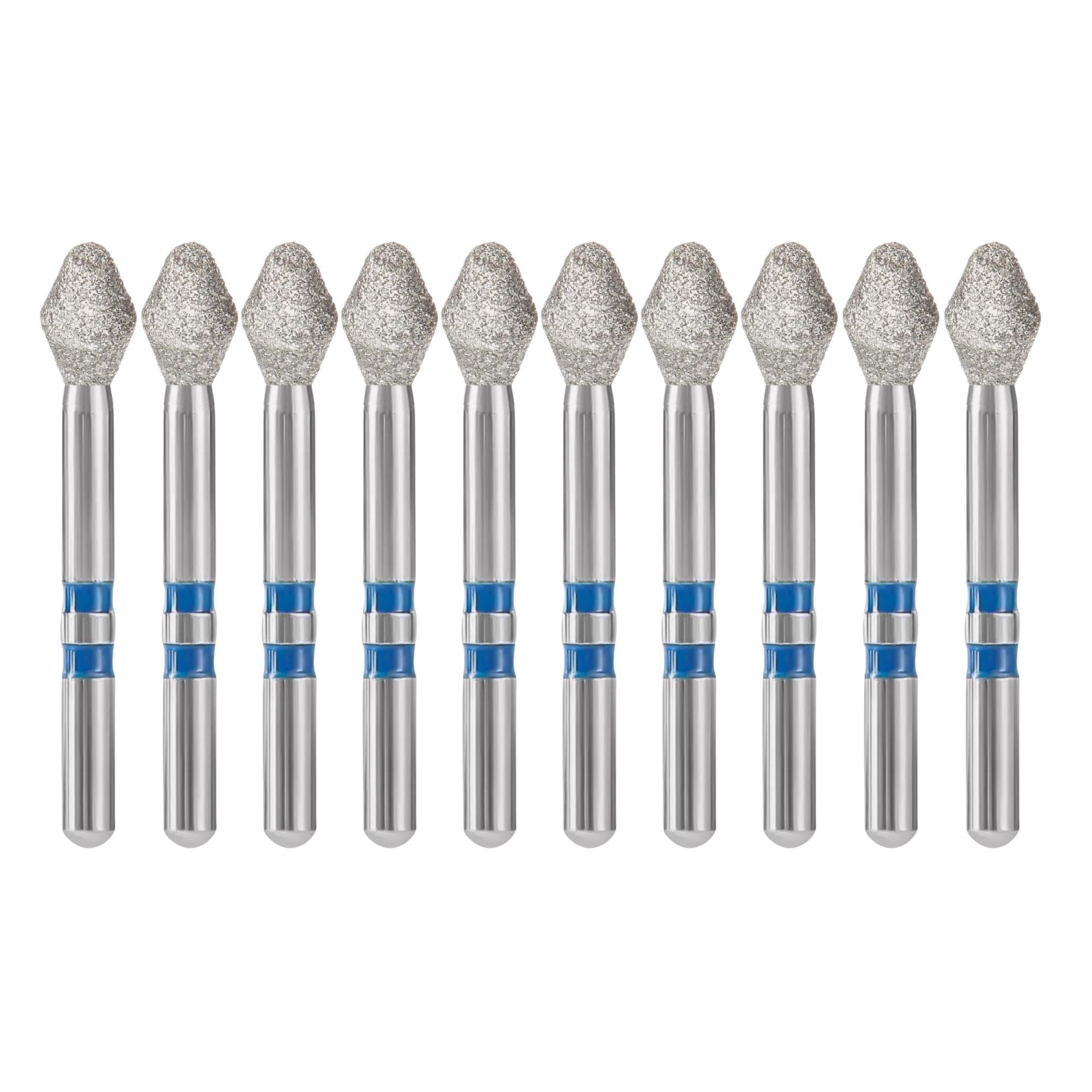 Z038-032M End-Cutting Zirconia Diamond Bur FG Medium grit