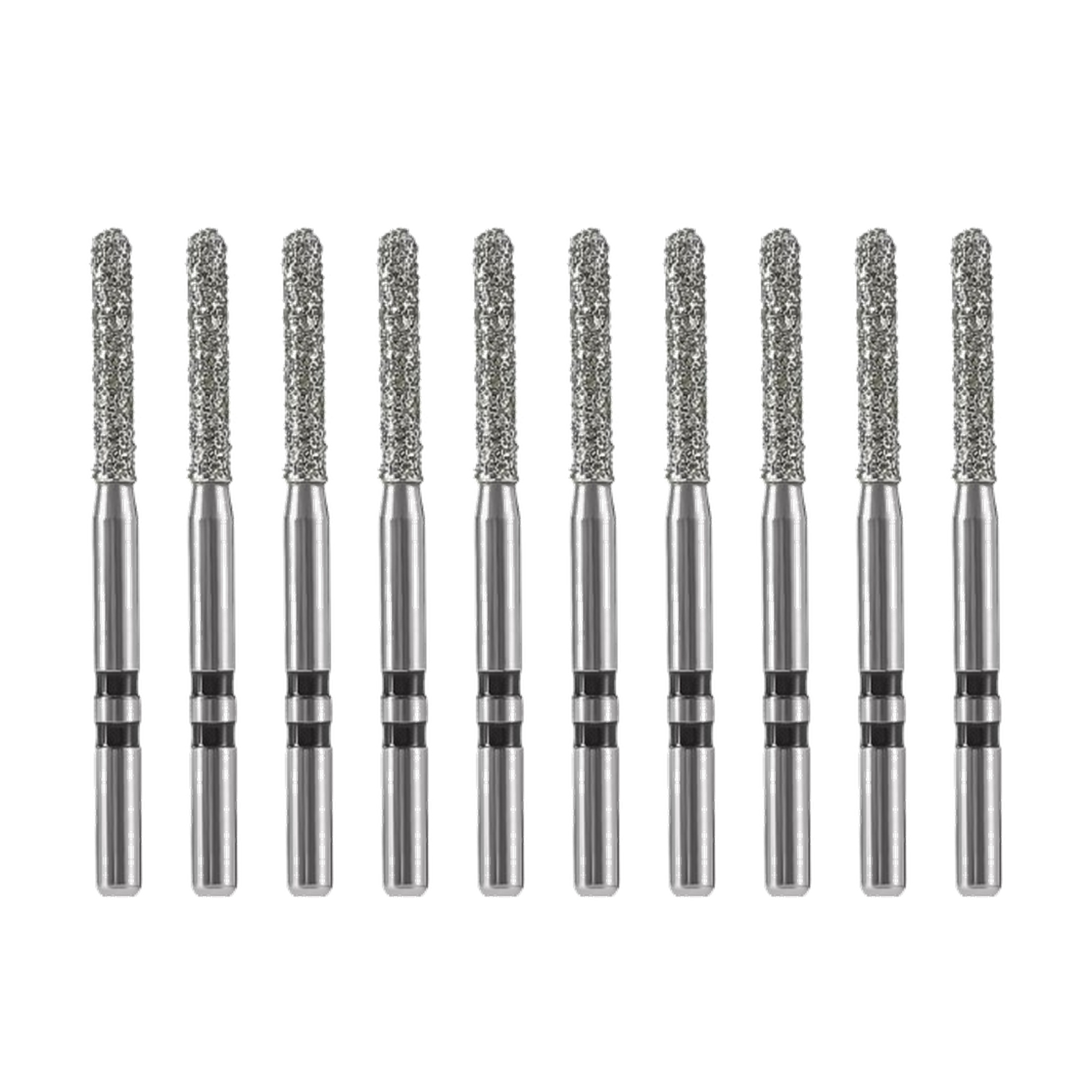 Z141-014S Round-End Cylinder Zirconia Diamond Bur FG Coarse grit